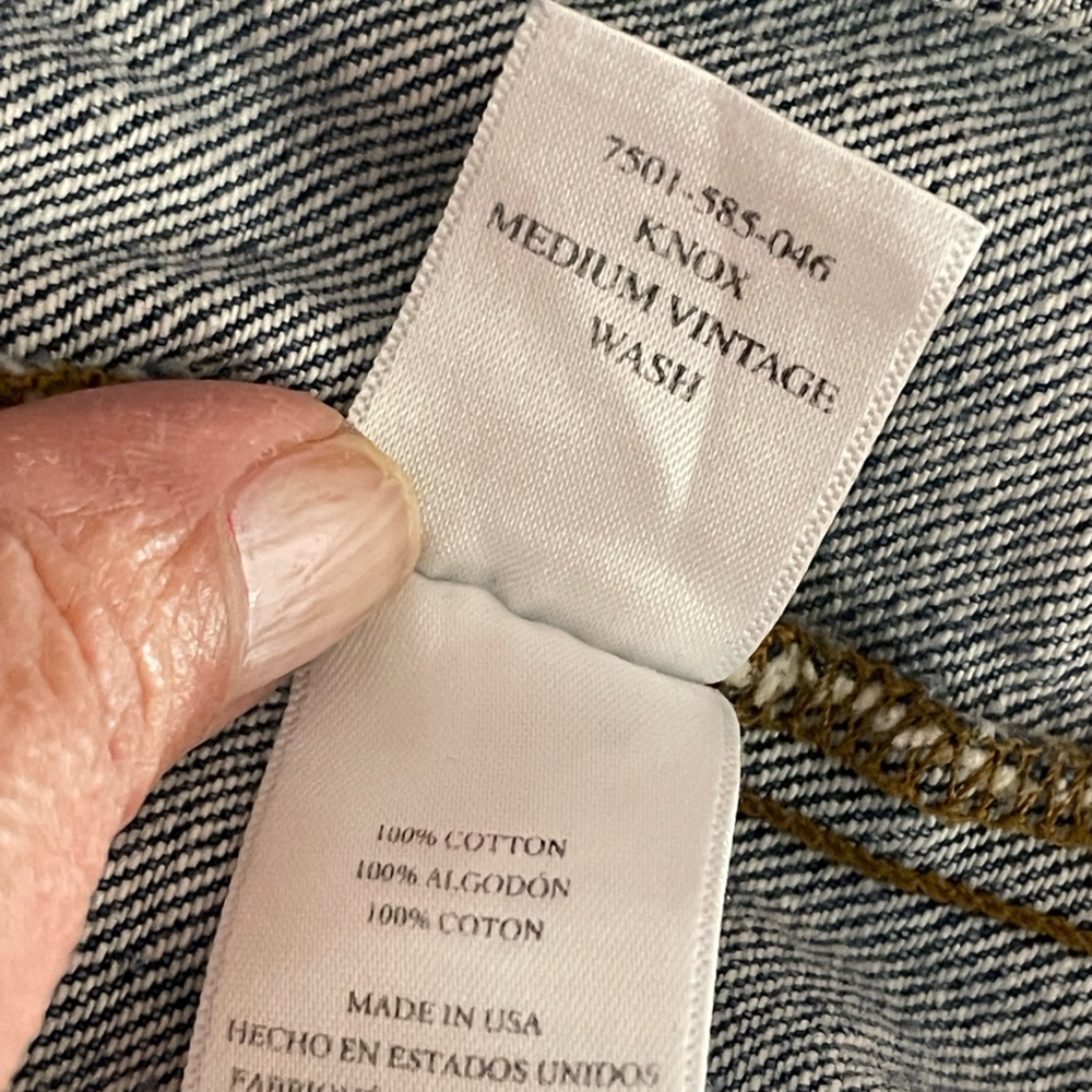 Rails Brand Jean Jacket In Size Small - image 6